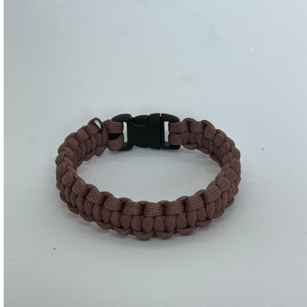 paracord bracelet monochrome_chocolate