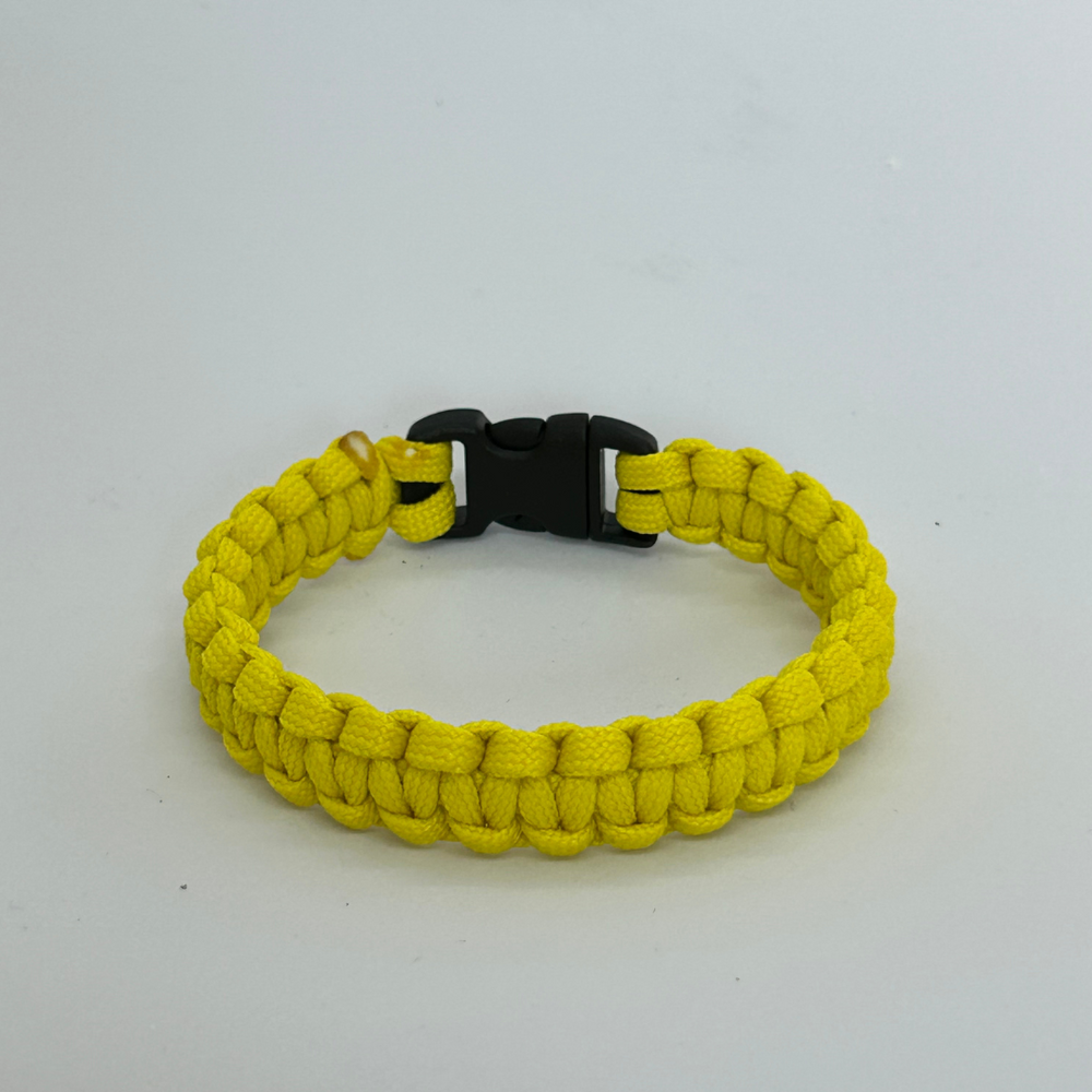 paracord bracelet monochrome_sunflower