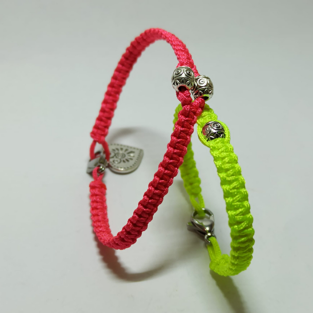 Family bundle _ Jewel paracord bracelet for mom-dad-kids