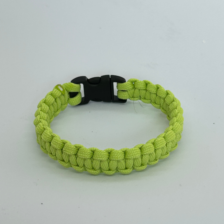 paracord bracelet monochrome_pistacchio