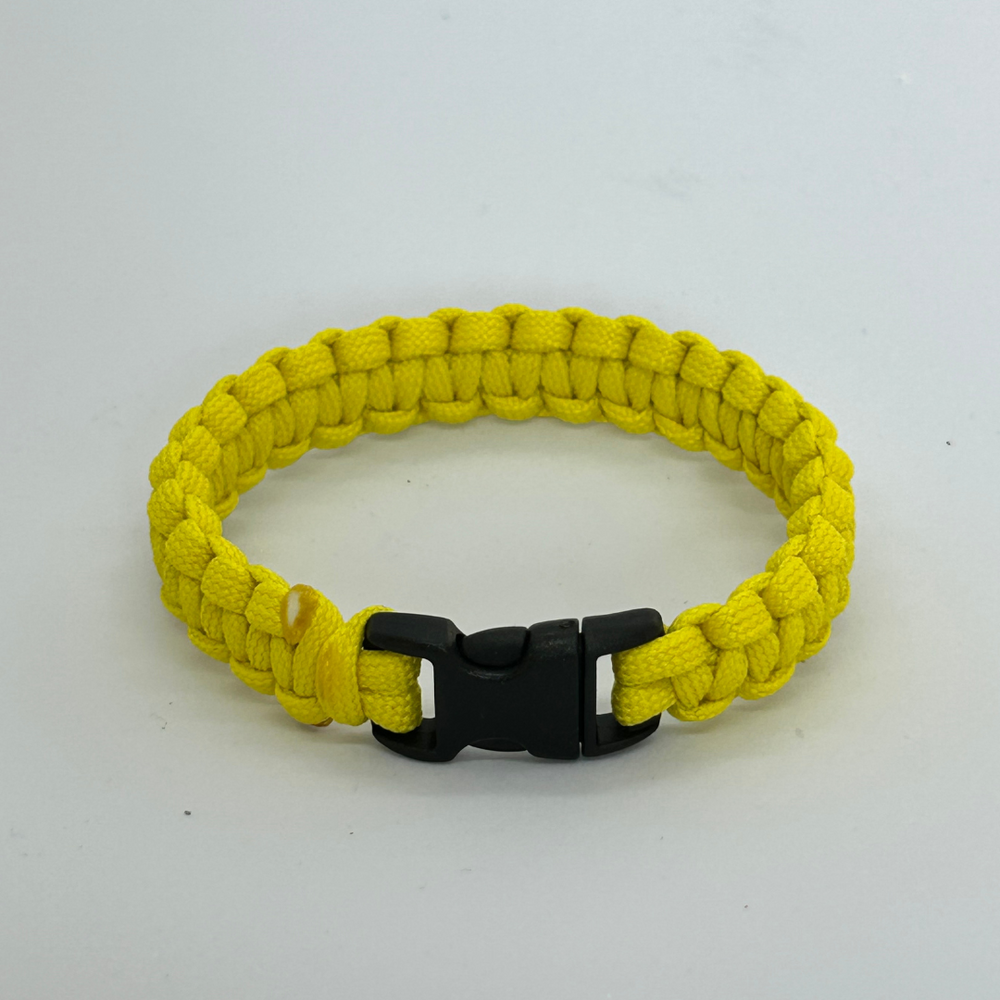 paracord bracelet monochrome_sunflower